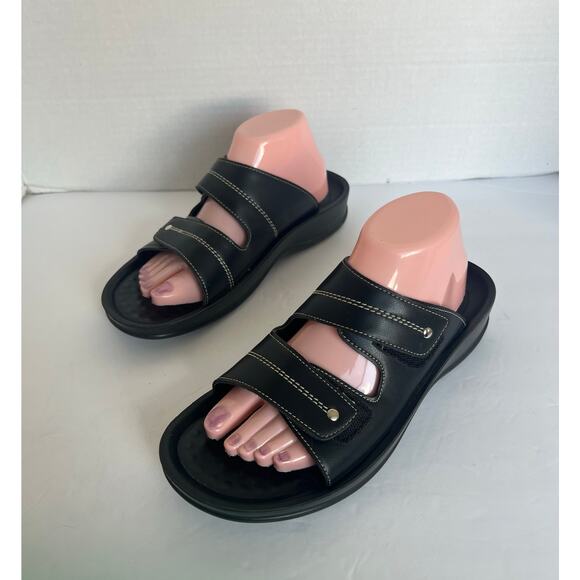 AEROTHOTIC Orthotic Comfort Dual Strap Arch Support Comfort Sandal Flip Flip 11 - Picture 1 of 13